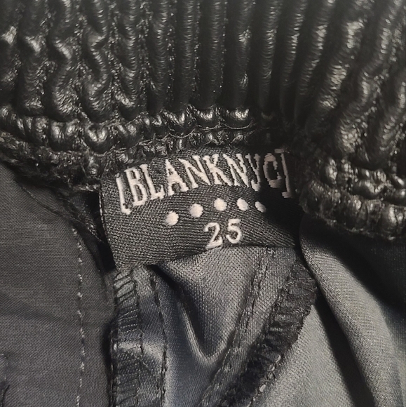 Blank nyc faux leather pull on pants - Picture 7 of 9